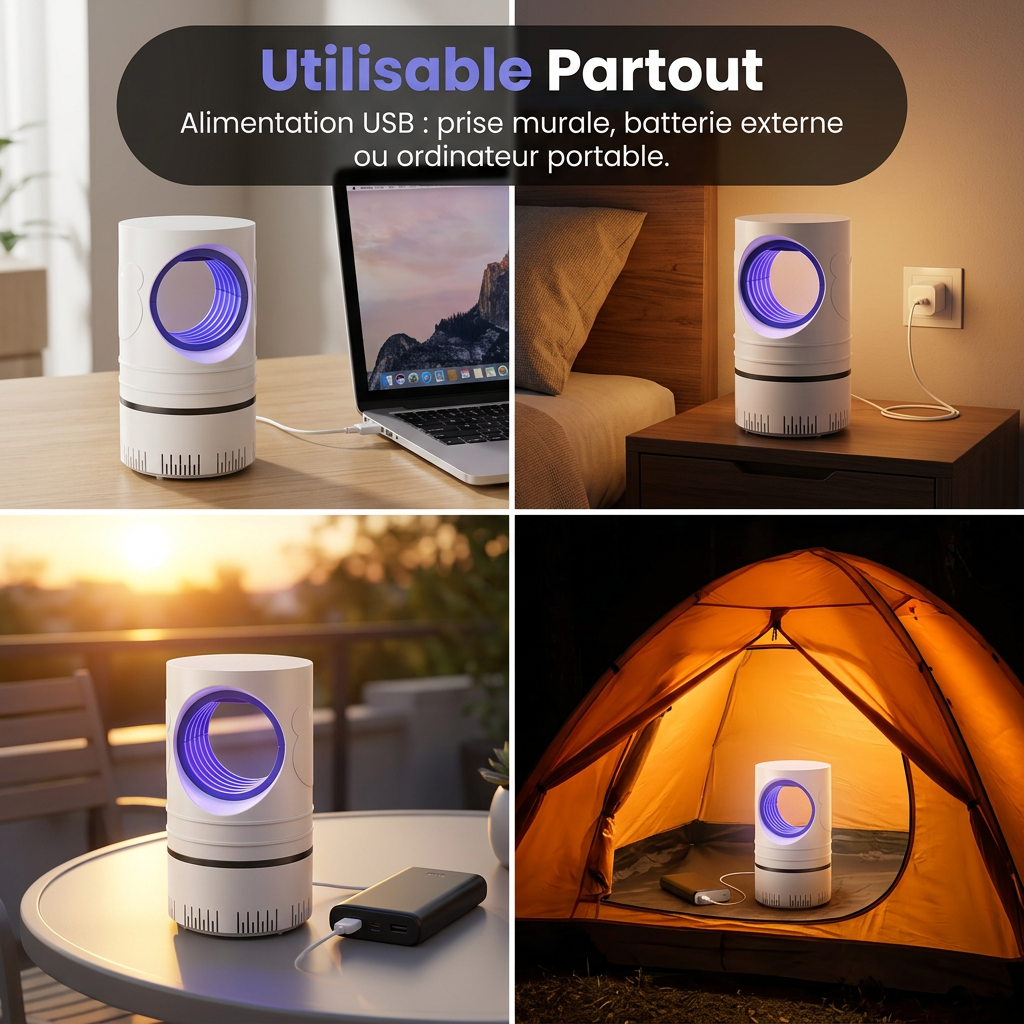 Lampe Anti-Moustiques UV